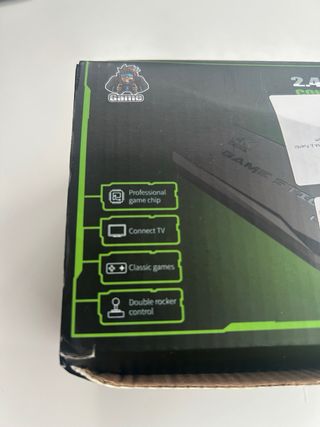 Mini consola juegos retro con 2 mandos