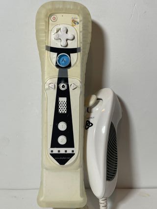 Mando Wii + Nunchuk Playfect Blanco/Negro