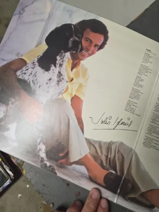 Vinil Julio Iglesias Momentos Latino