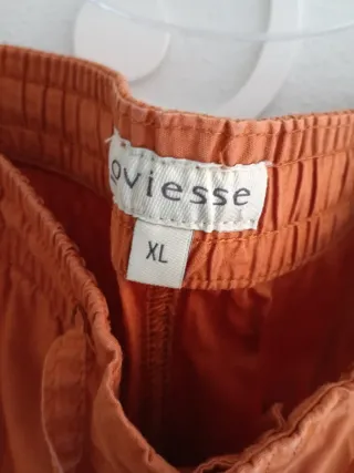 Pantaloni cargo uomo arancioni XL