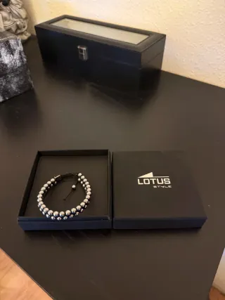 Pulsera Lotus Hombre Acero inoxidable