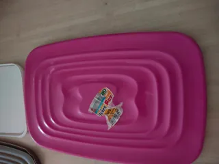 Set 7 Coperchi Plastica Varie Marche