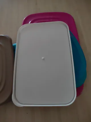 Set 7 Coperchi Plastica Varie Marche