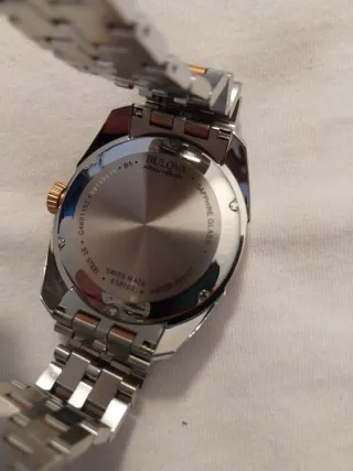 Bulova Accu-Swiss GMT 65B163 Raro Automatico