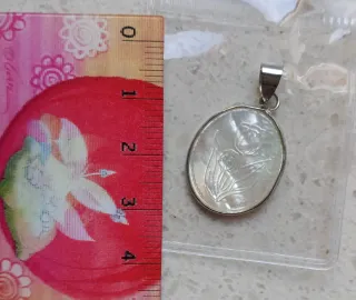 Ciondolo Madre Perla con Fiore