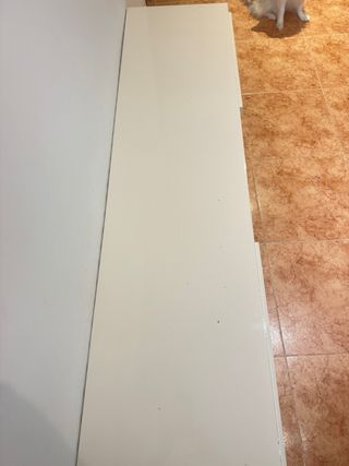 Mueble TV Ikea Byas Blanco