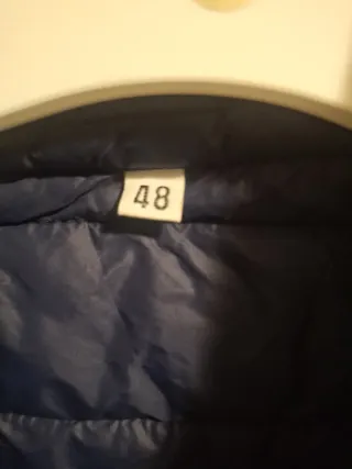 Chaleco azul marino mujer T 48