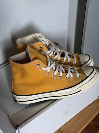 Converse Chuck 70 High Top Gialle Tg 40