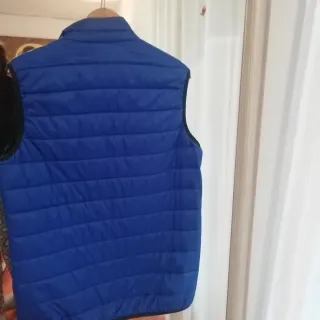 Chaleco Jack & Jones azul y negro