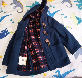 Trenca niño azul 5-6 años