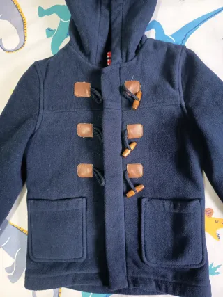 Trenca niño azul 5-6 años