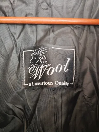 Abrigo largo para mujer