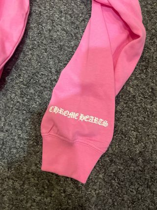 Chrome Hearts Camiseta Manga Larga Rosa