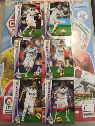 Lote cromos Real Madrid