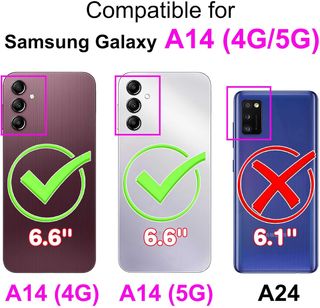 TOMYOU Funda para Samsung Galaxy A14 4G / Samsung
