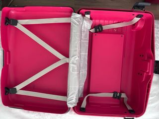 Maleta cabina Samsonite rígida rosa