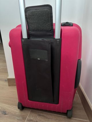 Maleta cabina Samsonite rígida rosa