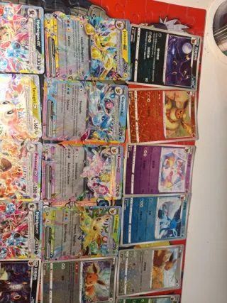 Lotto carte Pokémon Evoluzioni Eevee Umbreon