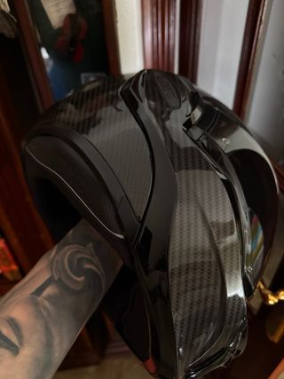 Casco Modular Scorpion Exo Tech Evo Carbono