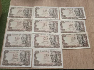 Lote Billetes Peseta
