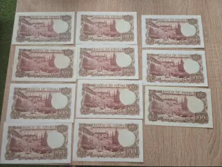 Lote Billetes Peseta