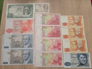 Lote Billetes Peseta
