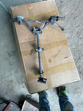 Caña de dirección Mini Quad