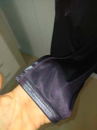 Vestido largo para eventos,color berenjena