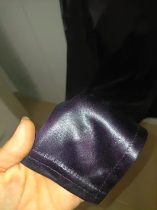 Vestido largo para eventos,color berenjena