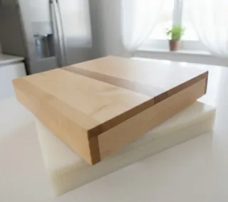 Ceppo da macellaio domestico (polietilene+legno)