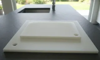 Ceppo da macellaio domestico (polietilene+legno)