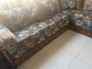 Sofá Marroquí Estampado Floral