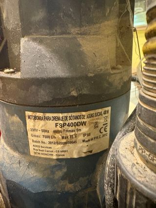 Bomba de agua superficie 600W JGP-JH-6005