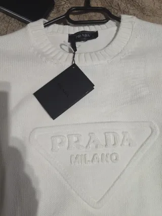 Jersey Prada Blanco