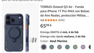 Funda iPhone 17 Pro Max AIR