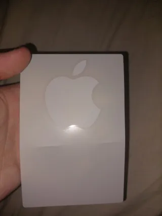 Sticker Apple Bianco