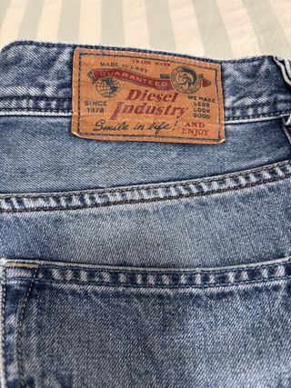 Vaqueros Diesel Industry Azules