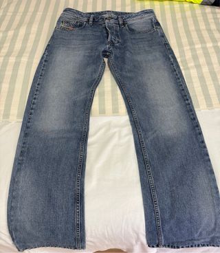 Vaqueros Diesel Industry Azules