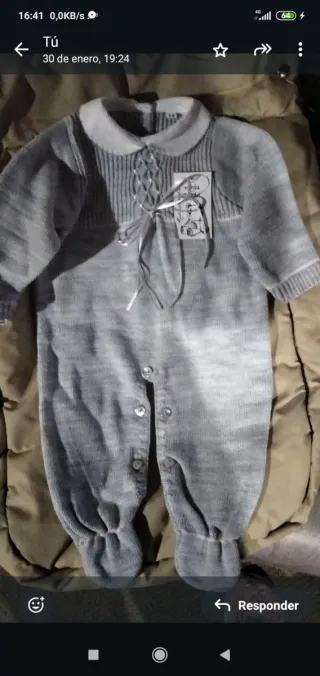 Conjunto niña gato cupcake rosa 3-6 meses