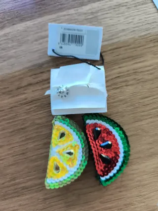 Pendientes Bimba y Lola Frutas