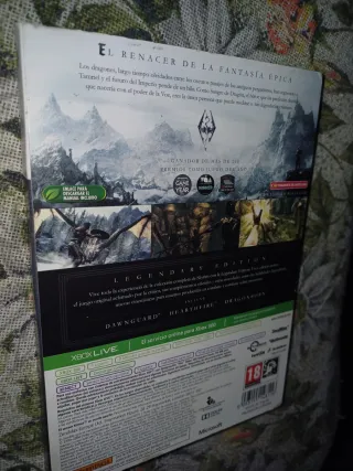 Xbox 360 Skyrim Legendary Edition RPG +regalo