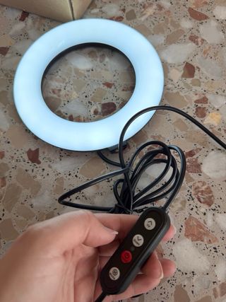 Luz de anillo PNITRI Conference Ring Light