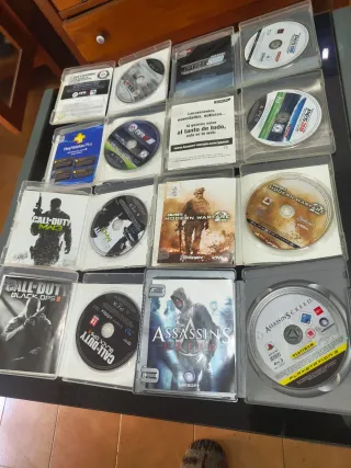 Lote de 8 Juegos PS3: FIFA, PES, Call of Duty, Ass