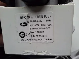 Bomba Desagüe Lavadora Rommer