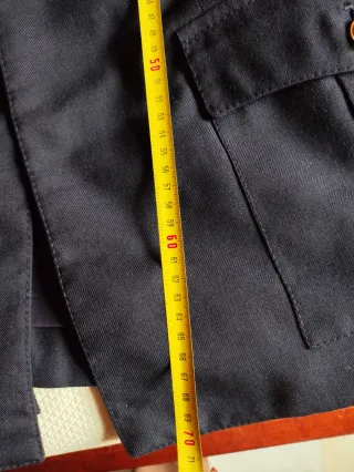 Chaqueta bombero + corneta dorada