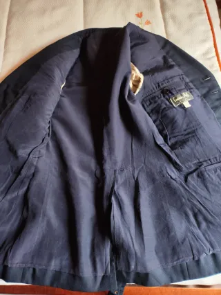 Chaqueta bombero + corneta dorada