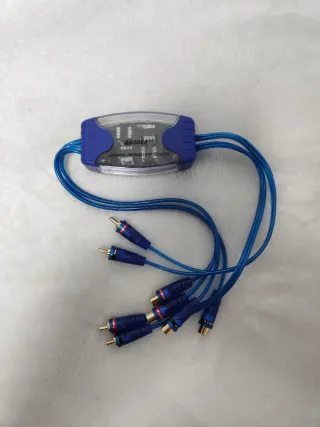 Filtro RCA Pasivo 4 Canales Amplificador