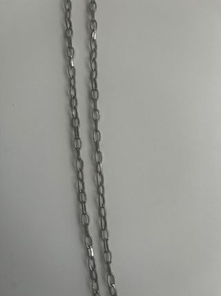 Colgante de gato plateado