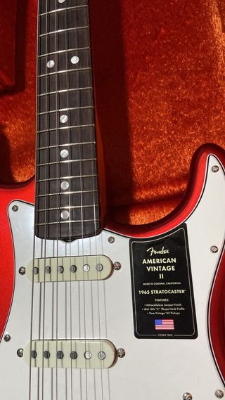 Fender Stratocaster American Vintage II 65 red