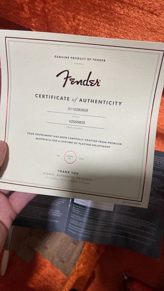 Fender Stratocaster American Vintage II 65 red